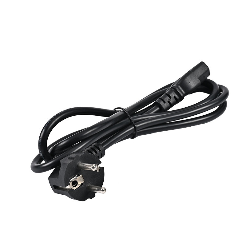 Manufacturer French Three-plug Power Cord Pure Copper Core Pvc Flame Retardant Electrical Plug Special Home Extension Cords