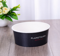 Bol en papier rectangulaire jetable en aluminium double-couché pour cuisinière à induction, format individuel, pour nouilles instantanées et plats chauds à usage unique