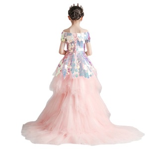 <span class=keywords><strong>Vestido</strong></span> de Gala <span class=keywords><strong>para</strong></span> Niñas con Cola de Tul Asimétrica, <span class=keywords><strong>Vestido</strong></span> de Fiesta de Cumpleaños <span class=keywords><strong>para</strong></span> Niñas, <span class=keywords><strong>Vestido</strong></span> Formal de Princesa <span class=keywords><strong>para</strong></span> Niñas de las Flores en Bodas - Product Image 6