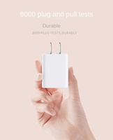 Adaptor Daya Pengisi Daya Cepat USB Kubus Magnetik Portabel untuk Ponsel 5V2A Colokan AS