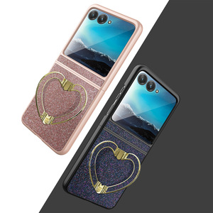 Nueva funda plegable para teléfono con forma de corazón, compatible con moto40/40Ultra - Product Image 1