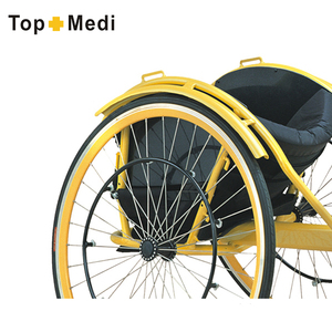 Marco de aluminio rápida rápidamente cerrar la dirección deporte ligero de silla de ruedas - Product Image 4