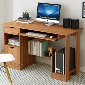 2024 newly designed modern administrative office furniture with drawer storage cabinet wooden business computer study desk