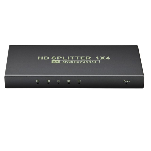 4Kx2K60Hz 600M 18Gbps HDCP2.2 H DMI 2.0 Splitter 1 in 2 4 8 Out Video Distributor Support HDR 3D for PS5 Xbox PC TV Monitor