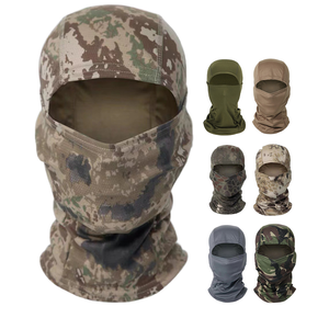 Balaclava tactique personnalisée avec logo, <span class=keywords><strong>masque</strong></span> facial camouflage d'été, <span class=keywords><strong>masque</strong></span> de ski unisexe, camouflage moto, cyclisme, pêche, chasse, séchage rapide - Product Image 1