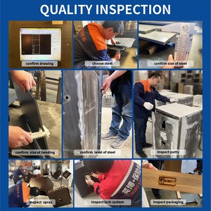 YINGBO 10*6mm CE Certificate Solid Steel Strong <strong>Safe</strong> <strong>Box</strong> Intelligent Glossy Luxury <strong>Electronic</strong> <strong>Safe</strong> <strong>Box</strong> for Home - Product Image 5