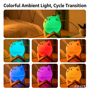 Pufferfish Humidifier 260ml Ultrasonic Cool Mist Aroma Essential Oil <strong>Diffuser</strong> USB Powered for Bedroom Home Desktop - Product Image 5