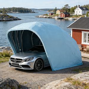 <span class=keywords><strong>Abri</strong></span> de voiture de qualité supérieure <span class=keywords><strong>Abri</strong></span> de voiture portable pour l'<span class=keywords><strong>hiver</strong></span> avec protection contre la neige pour <span class=keywords><strong>abri</strong></span> de voiture extérieur - Product Image 3