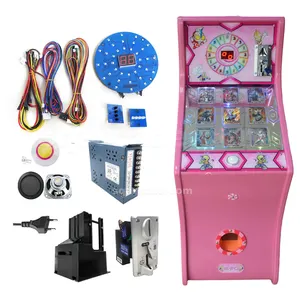 Giradiscos operado por monedas para niños, máquina de juego giratoria, cápsula de regalo, juguete de dulces, Gashapon Gumball máquina expendedora de, kit DIY