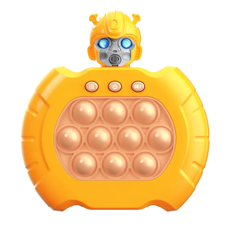 Eletrônico Light Up Speed Push Game Brinquedos com Música Quick Pop It Fidget Brinquedos para Crianças