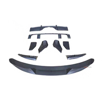 Kit Aerodinámico Completo para BMW X5 F15 X6 F16 M Sport Estilo MP, Labio Delantero Negro Brillante, Difusor Trasero