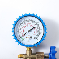 R134A R404A R12 R22 Havc Tool Air Conditioning Ac Diagnostic Refrigerant Pressure Manifold Gauge with Hose