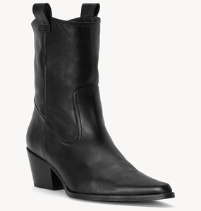 รองเท้าบูทหุ้มข้อเชลซีตะวันตกสำหรับผู้หญิง2026รองเท้าบูทหนังแฟชั่นร็อคหัวแหลมสไตล์ส้นหนาและส้นหนาขายส่งทุกวัน - Product Image 4