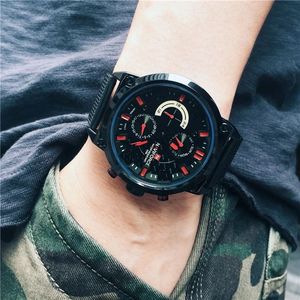 Montres pour hommes NAVIFORCE 9068, quartz de luxe, acier inoxydable, bracelet en maille, chronographe étanche, montre-bracelet pour homme, multifonction, Reloj - Product Image 4