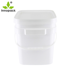 Industry Heavy Duty Customized Food Grade <b>Plastic</b> 6.5 gal <b>Square</b> Bucket Large Capacity Empty 25l Paint Bucket - Product Image 1