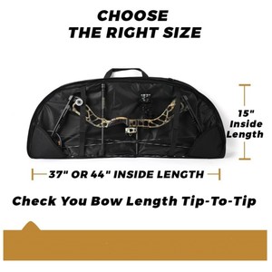 Estuche de camuflaje Mydays para arco, tela Oxford 600D, bolsa de almacenamiento impermeable para caza y uso al aire libre - Product Image 4