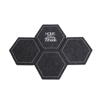 Panneau acoustique décoratif en fibre de polyester de qualité supérieure, panneau mural absorbant le son pour restaurant, hôtel, hall
