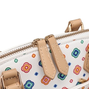Wholesale Custom Durable PU Leather Handbags for Women with Button Closure Two Handles & Waterproof Design From China - Product Image 3