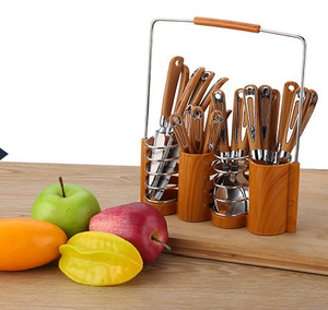 Service de Couverts de Table Japonais de Haute Qualité en Acier Inoxydable, Style Classique, 4/24 Pièces Couteaux Cuillères Fourchettes, pour Noël - Product Image 4