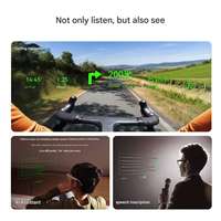 Lunettes intelligentes AR MicroLED, étanches IPX6, légères (43g), traduction en temps réel en 13 langues, sous-titres bilingues.