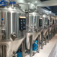 Fournisseur direct d'usine, cuve de fermentation de bière de 100L à 5000L, ligne de production complète, équipement de brassage clé en main, réservoir sous pression, pompe
