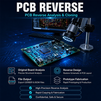 Interrupteur de pression différentielle PCBA, assemblage de carte personnalisé, fabricant OEM, contrôle de ventilateur HVAC, clé en main