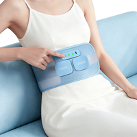 Ceinture chauffante lombaire rechargeable Tech Love avec large zone chauffante et massage par vibration pour le soutien du bas du dos