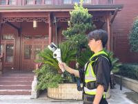 Escáner LiDAR Portátil Multiplataforma de Alta Precisión GEOSUN GS-130G, 1,920,000 Puntos/Segundo, Interior/Exterior, SLAM Sin Interrupciones, Láser 3D