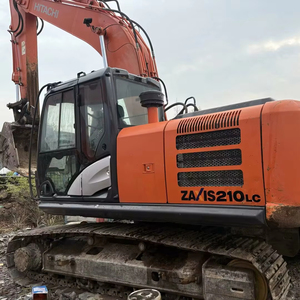 Excavatrice sur chenilles Hitachi ZX210LC d'occasion de haute qualité, de taille moyenne, 20 tonnes, faible nombre d'heures de travail, sans révision majeure, vente chaude - Product Image 1