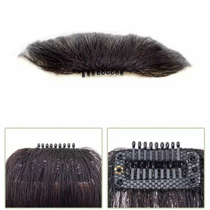 แฮร์พีชแบบคลิปติด พรีเมียม เส้น<span class=keywords><strong>ผม</strong></span>เวอร์จิ้นแท้ 100% ทำมือจากเวียดนาม สำหรับผู้หญิง <span class=keywords><strong>ทรง</strong></span><span class=keywords><strong>ผม</strong></span>หน้าม้าและ<span class=keywords><strong>ผม</strong></span>ข้างบางเบา - Product Image 5