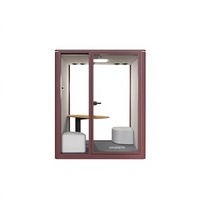 UNIBOOTH Cabines de travail modernes, durables et multifonctionnelles, insonorisées, pour salon, bureau à domicile, hôtel, centre commercial, villa, immeuble de bureaux, école