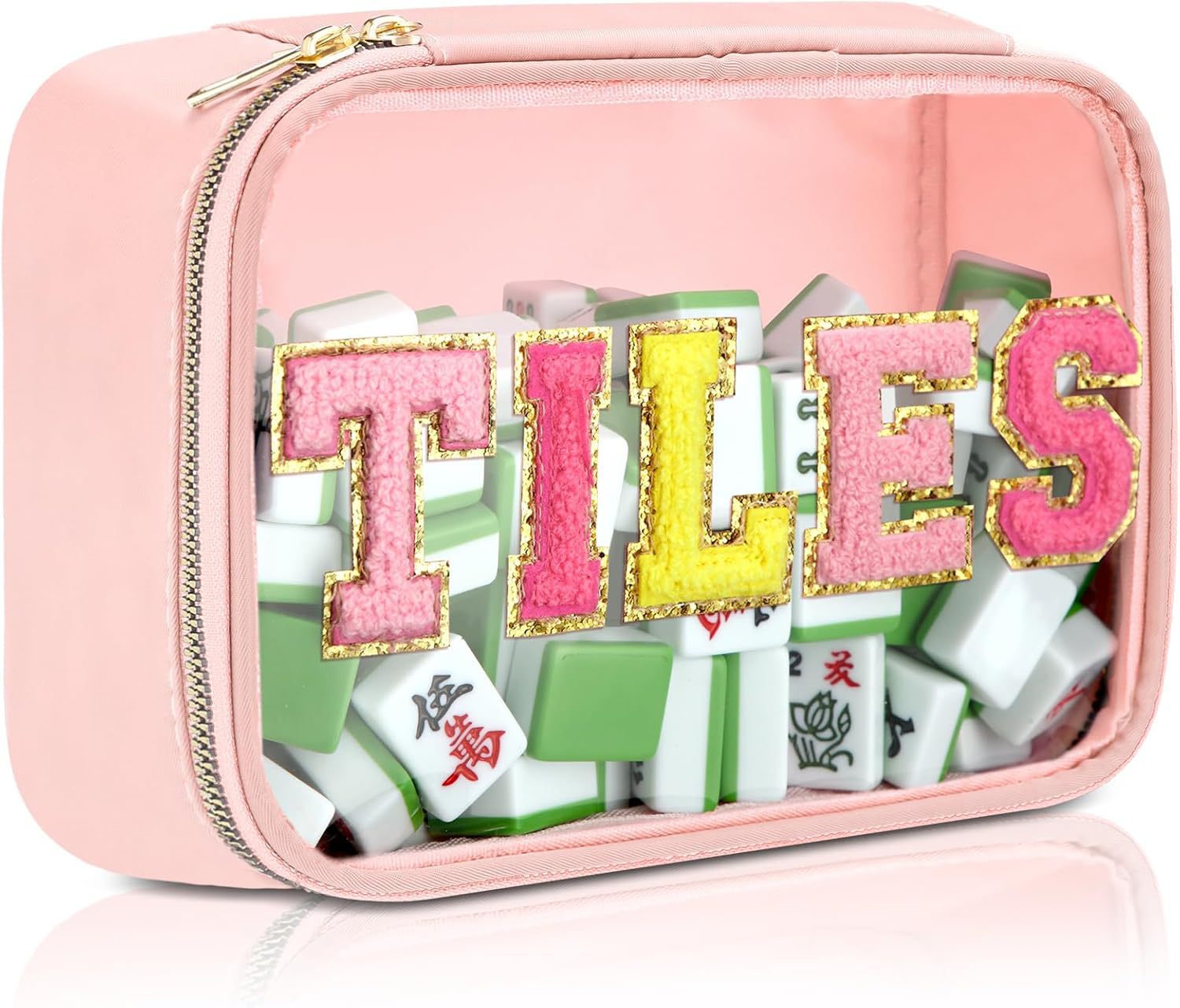 Pink tiles