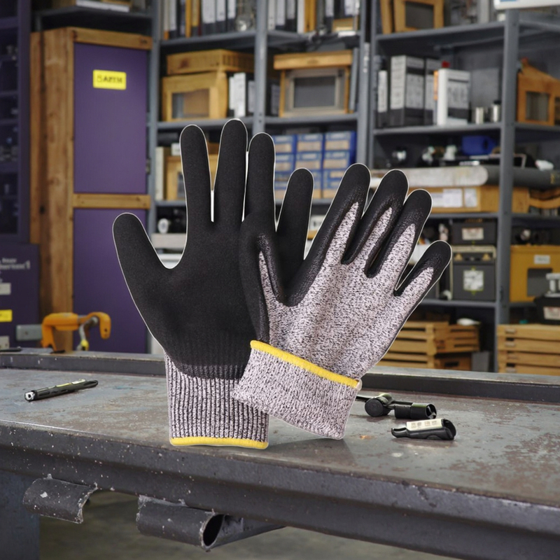 HPPE En388 Glass Protective Industry Cut