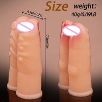 Oem Fashion Design Spike Sex Toys Hot Products of Finger Condom LM-E705