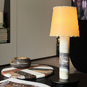 Spanish Santa Cole Wabi Sabi Solid Wood Table Lamp E27 Led 220V For Living Room Bedroom Hotel Guesthouse - Product Image 2