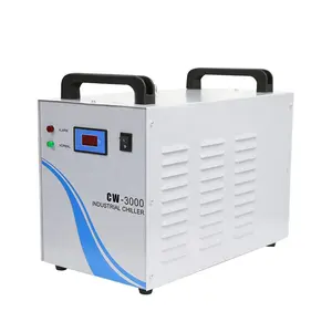 60W 80W Co2 Ống ThủY Tinh Máy Bơm Nước Cắt Bể Máy Làm Lạnh Công Nghiệp 9l Làm Mát Bằng Laser Máy Làm Lạnh Cw3000 Làm Mát Trục Chính