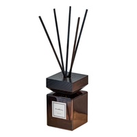Nouvel Arrivage Diffuseur à Bâtonnets en Verre Carré, Ambiance Artistique, Aromathérapie Longue Durée pour Chambre et Hôtel, Idéal Cadeau