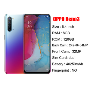Venta al por Mayor de Teléfonos Móviles <span class=keywords><strong>OPPO</strong></span> Reno 3 de 128 GB Sin Huella Dactilar, Teléfonos Inteligentes 5G Usados, Teléfonos Inteligentes <span class=keywords><strong>Baratos</strong></span> de Segunda Mano, Teléfonos Móviles Android - Product Image 2