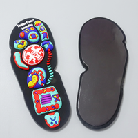 Aimant carré de réfrigérateur de publicité promotionnelle de logo personnalisé Aimant de réfrigérateur en PVC de sublimation de souvenir d'impression décorative en caoutchouc