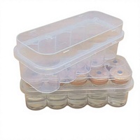 Boîte de rangement en plastique antichoc pour flacons, boîte de protection pour organiser différents flacons en verre de différentes spécifications