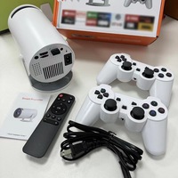Projecteur de jeu L X10 Plus, 10000 jeux, Android 11, Wifi, console de jeu vidéo portable, projecteur de jeu portable, home cinéma HY300