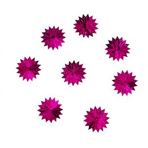 Lentejuela con Forma Especial, Orificio Central Pequeño, 106-M, Fucsia, Selanusa POA0017055 México - Product Image 1