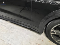 Kit carrosserie en fibre de carbone de style MSY pour Maserati Levante jupe latérale de lèvre avant diffuseur arrière becquet roue sourcil capot pare-chocs automatique