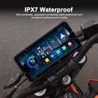 Top Navi 5 secondes démarrage rapide avant arrière double 2K 1440P HD moteur dashcam 6.25 pouces moto carplay fabricants ipx7