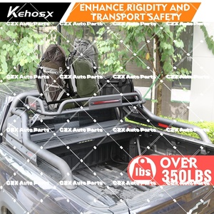 Barra Antivuelco Deportiva Universal OEM de Acero al Manganeso con Recubrimiento de Polvo Negro para Camionetas - Product Image 6