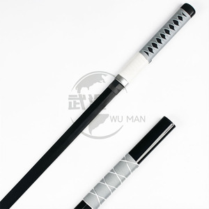 Spada Nera Anbu di <span class=keywords><strong>Hatake</strong></span> <span class=keywords><strong>Kakashi</strong></span> da 104 cm, Accessorio per Cosplay, Katana Ninja Non Affilata, Arma Decorativa per Età 14+ - Product Image 2