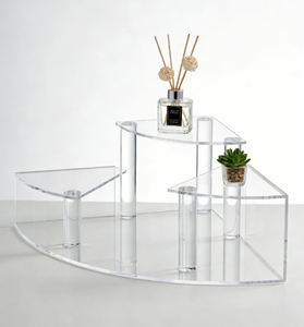 Индивидуальные прозрачные акриловые подставки-витрины толщиной 4 мм для хранения и демонстрации рекламных материалов на выставках - Product Image 2