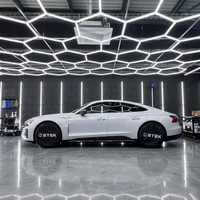 Lumière LED 6000K - Lumière douce et brillante pour garage, atelier et detailing automobile - Portable, alimentée par courant alternatif, IP20