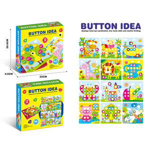 Giocattoli a mosaico <span class=keywords><strong>per</strong></span> bambini giocattoli educativi abbinati a colori peggboard mosaico Puzzle Montenssori mosaico <span class=keywords><strong>per</strong></span> bambini di 1 anno - Product Image 4