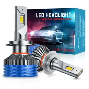 Infitary bola lampu LED otomotif, 240W kekuatan tinggi 120W Super H4 h7 h13 dengan 22000LM dua produsen bohlam lampu depan Led
